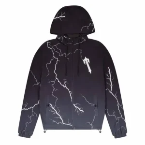 Trapstar 2c Irongate T Windbreaker - Black/lightning