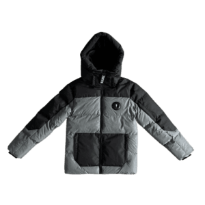 Trapstar Decoded Puffer Jacket Grey/black