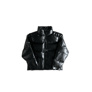 Trapstar Irongate Embossed Puffer Jacket Black